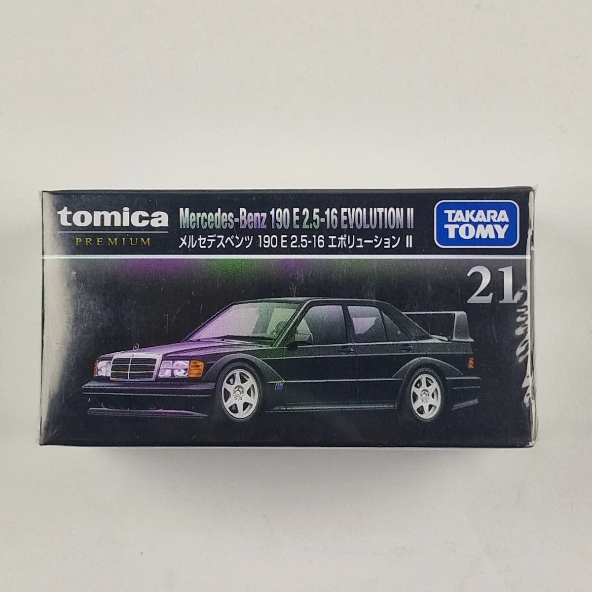 Tomica Premium Mercedes-Benz 190 E 2.5-16 Evolution II Black