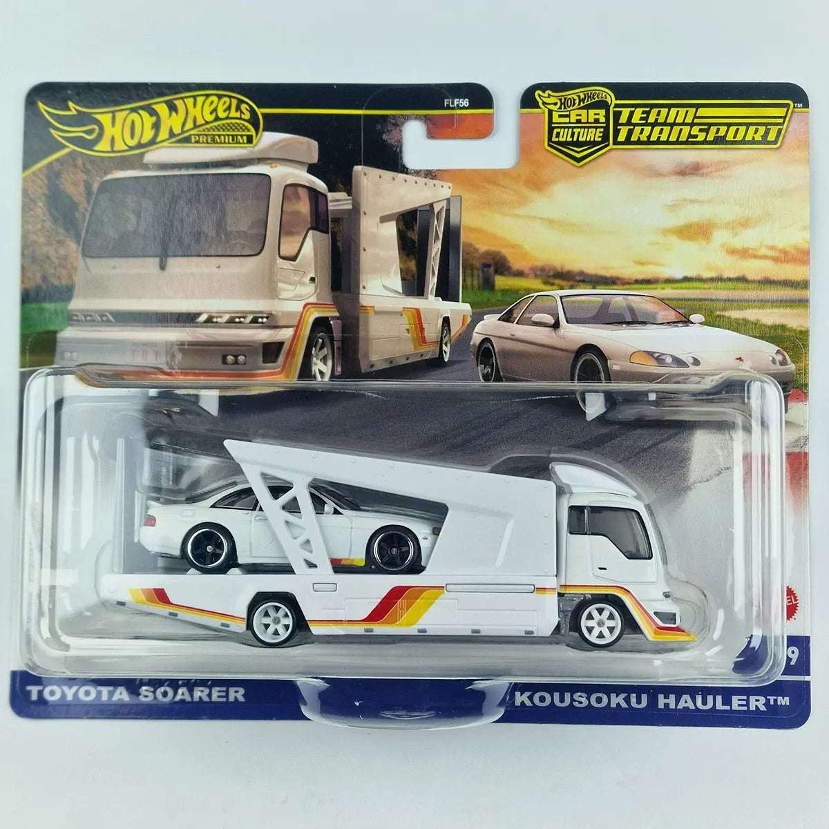Hot Wheels Team Transport Toyota Soarer White