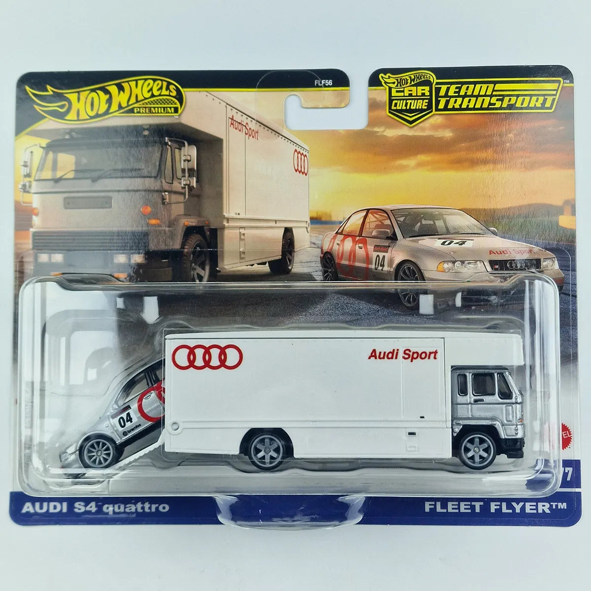 Hot Wheels Team Transport AUDI S4 Quattra