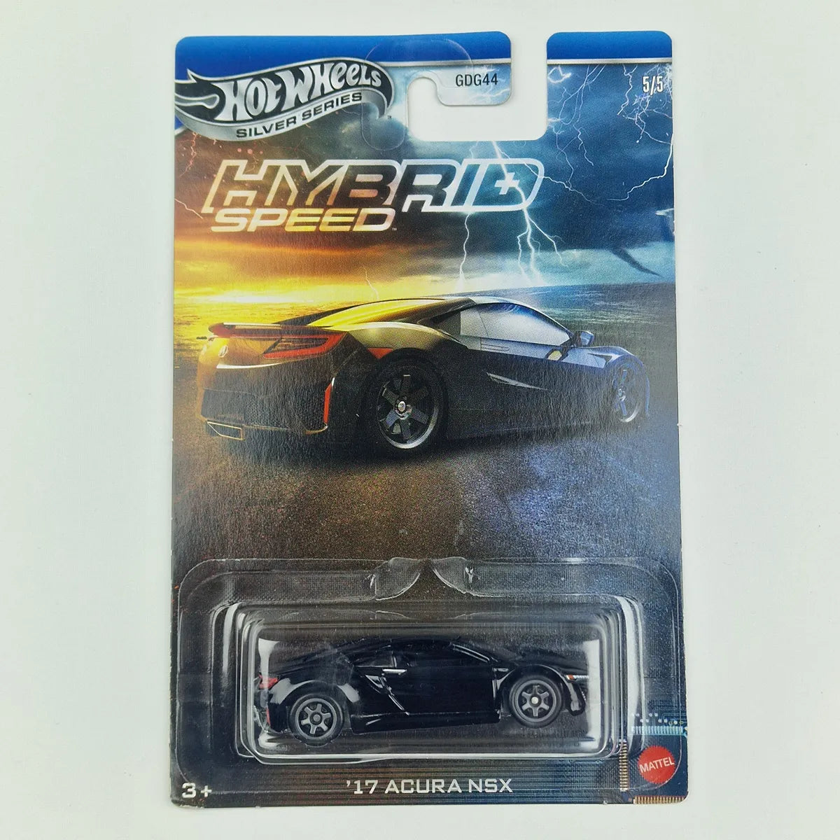 Hot Wheels Silver Series 17 Acura NSX Black