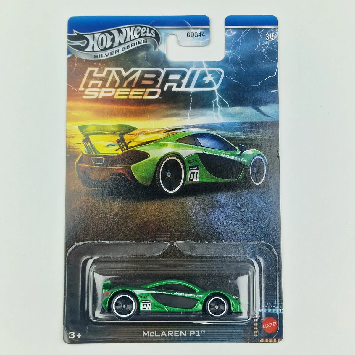 Hot Wheels Silver Series McLAREN P1 Green