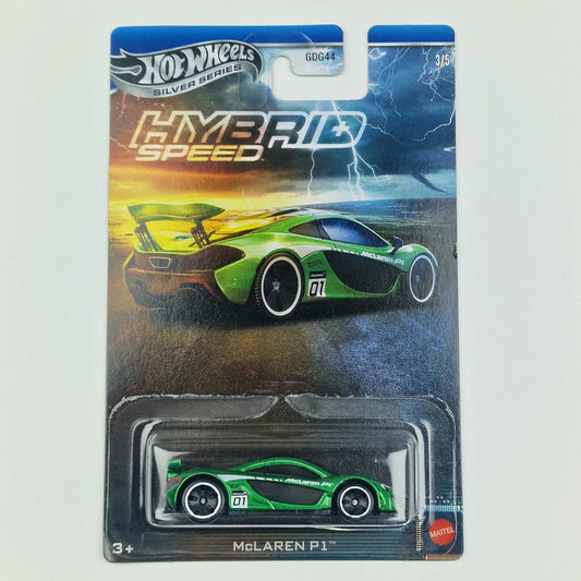 Hot Wheels Silver Series McLAREN P1 Green