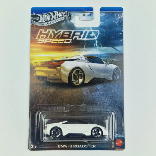 Hot Wheels Silver Series BMW i8 Roadster White