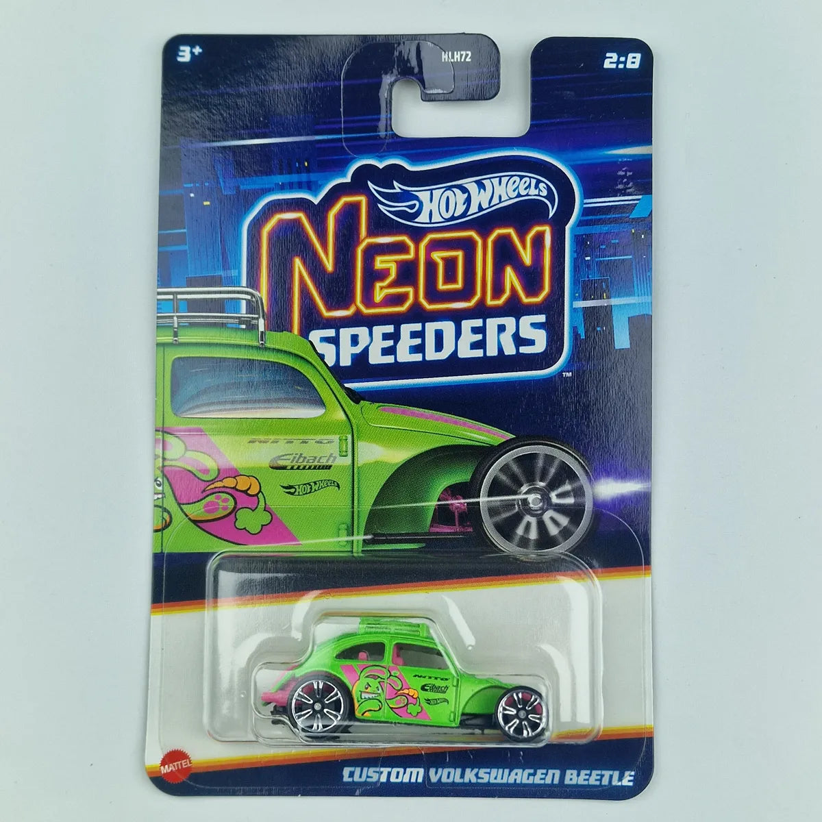 Hot Wheels Neon Speeders Custom Volkswagen Beetle