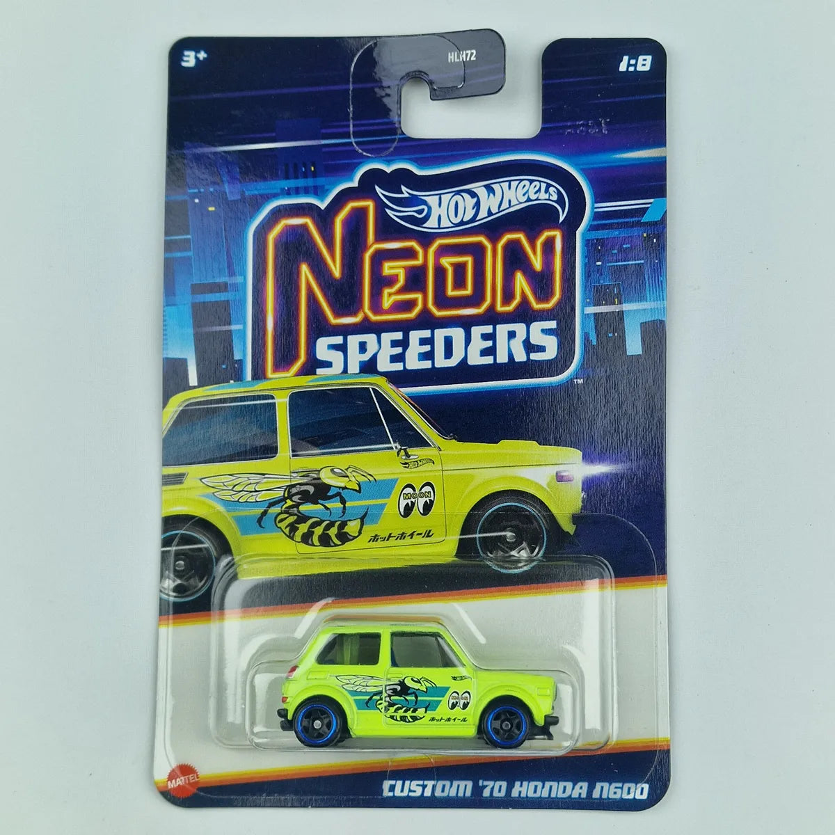 Hot Wheels Neon Speeders Custom 70 Honda N600