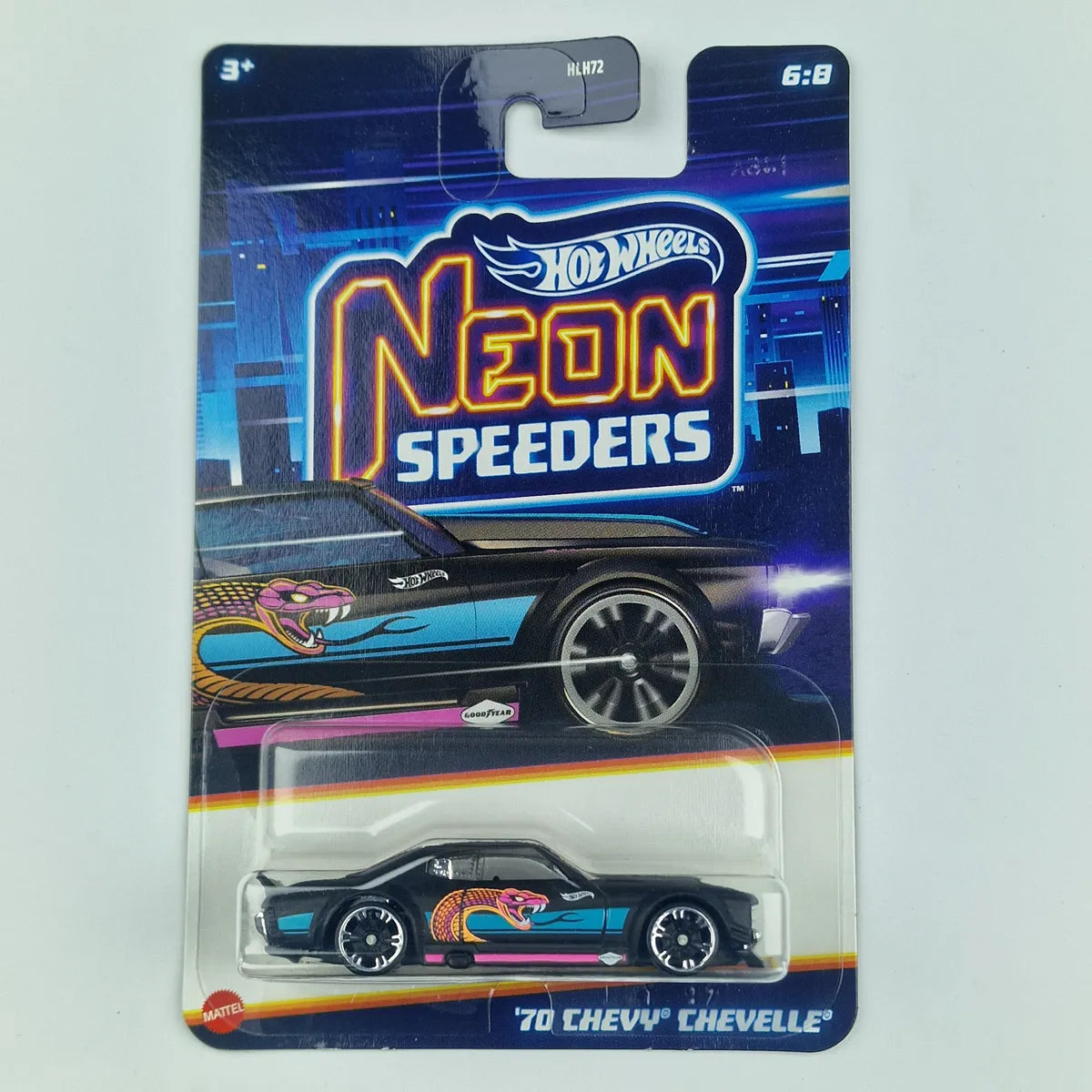 Hot Wheels Neon Speeders 70 Chevy Chevelle