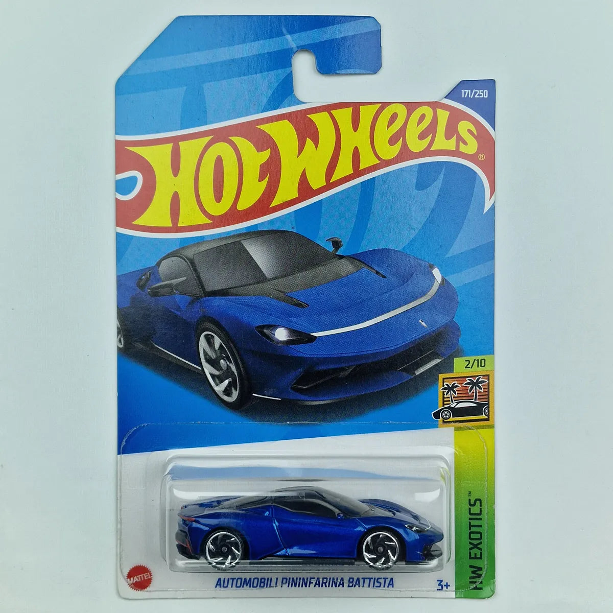Hot Wheels Automobili Pininfarina Battista Blue
