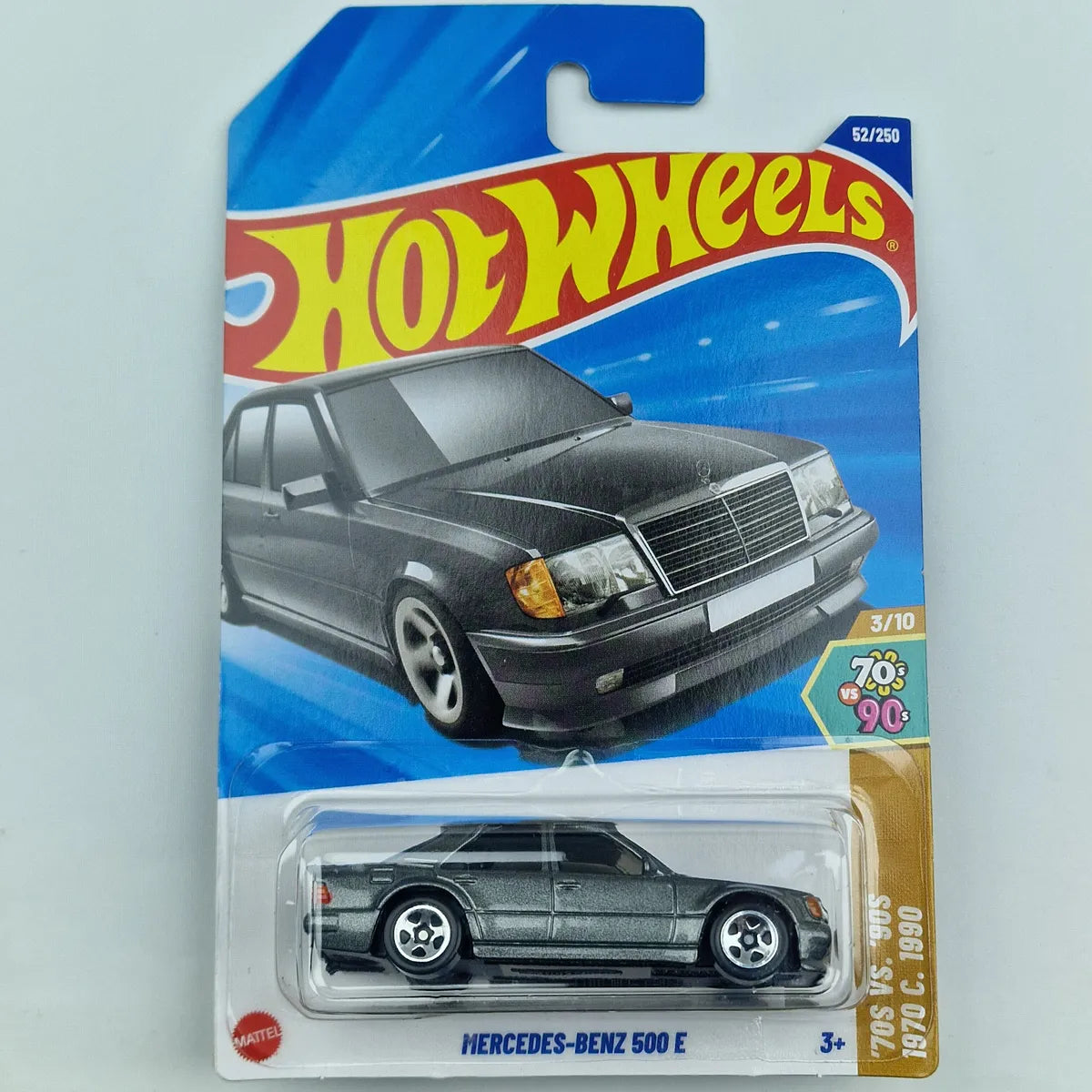 Hot Wheels Mercedes-Benz 500E Grey