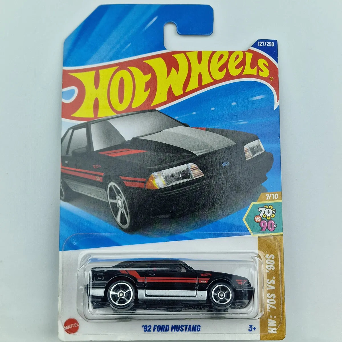 Hot Wheels 92 Ford Mustang Black