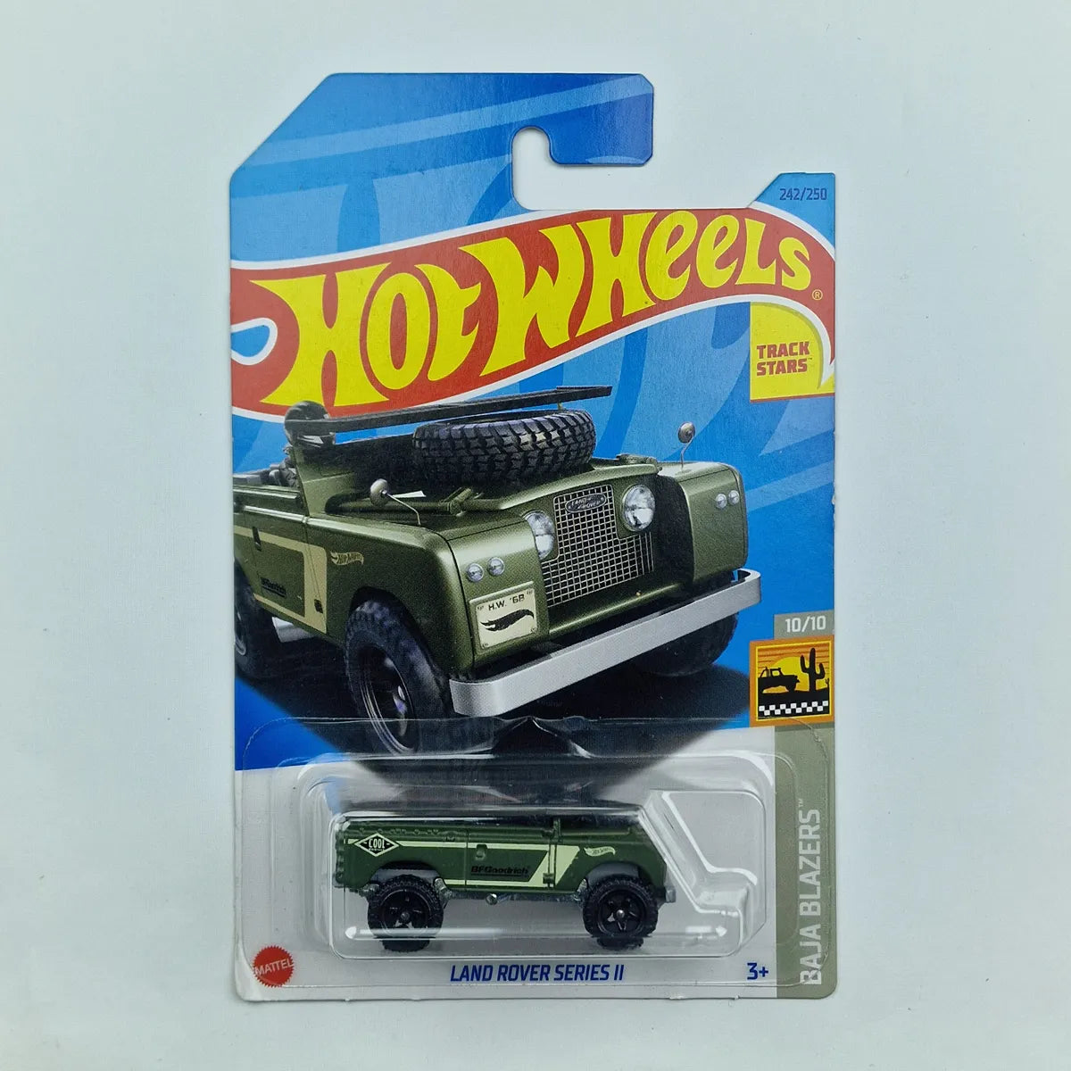 Hot Wheels Land Rover Series II Green