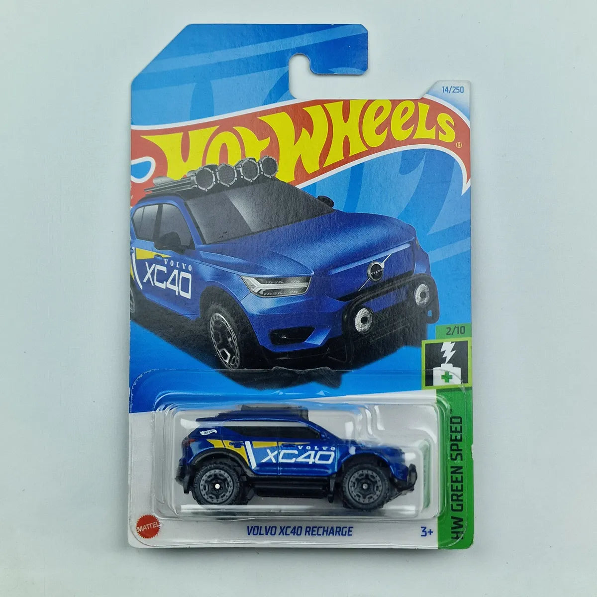 Hot Wheels Volvo XC40 Recharge Blue