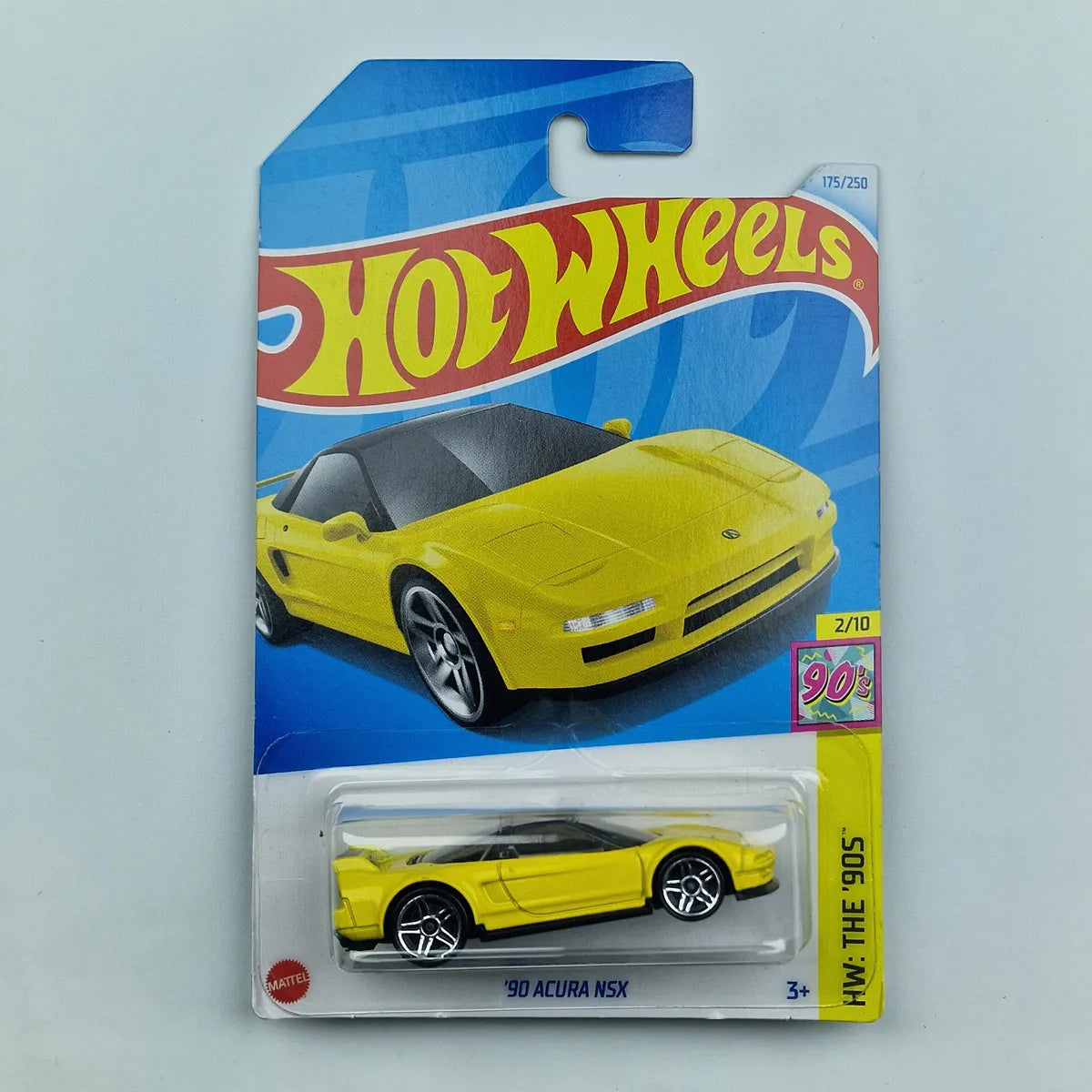 Hot Wheels 90 Acura NSX Yellow