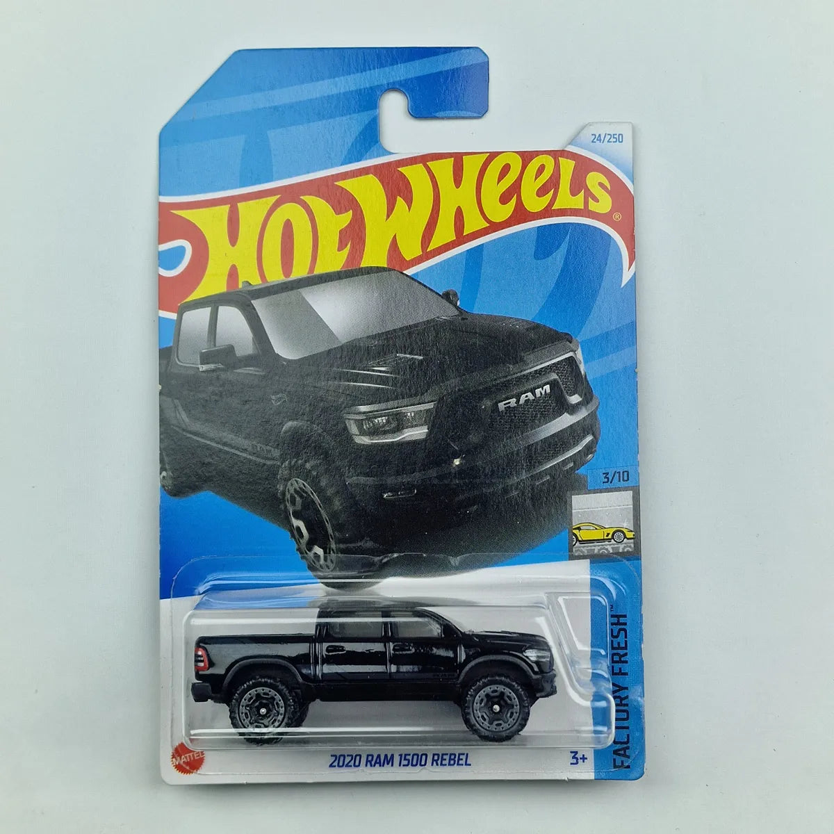 Hot Wheels 2020 Ram 1500 Rebel Black