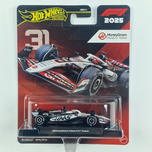 Hot Wheels Premium F1 MoneyGram HAAS Team 31