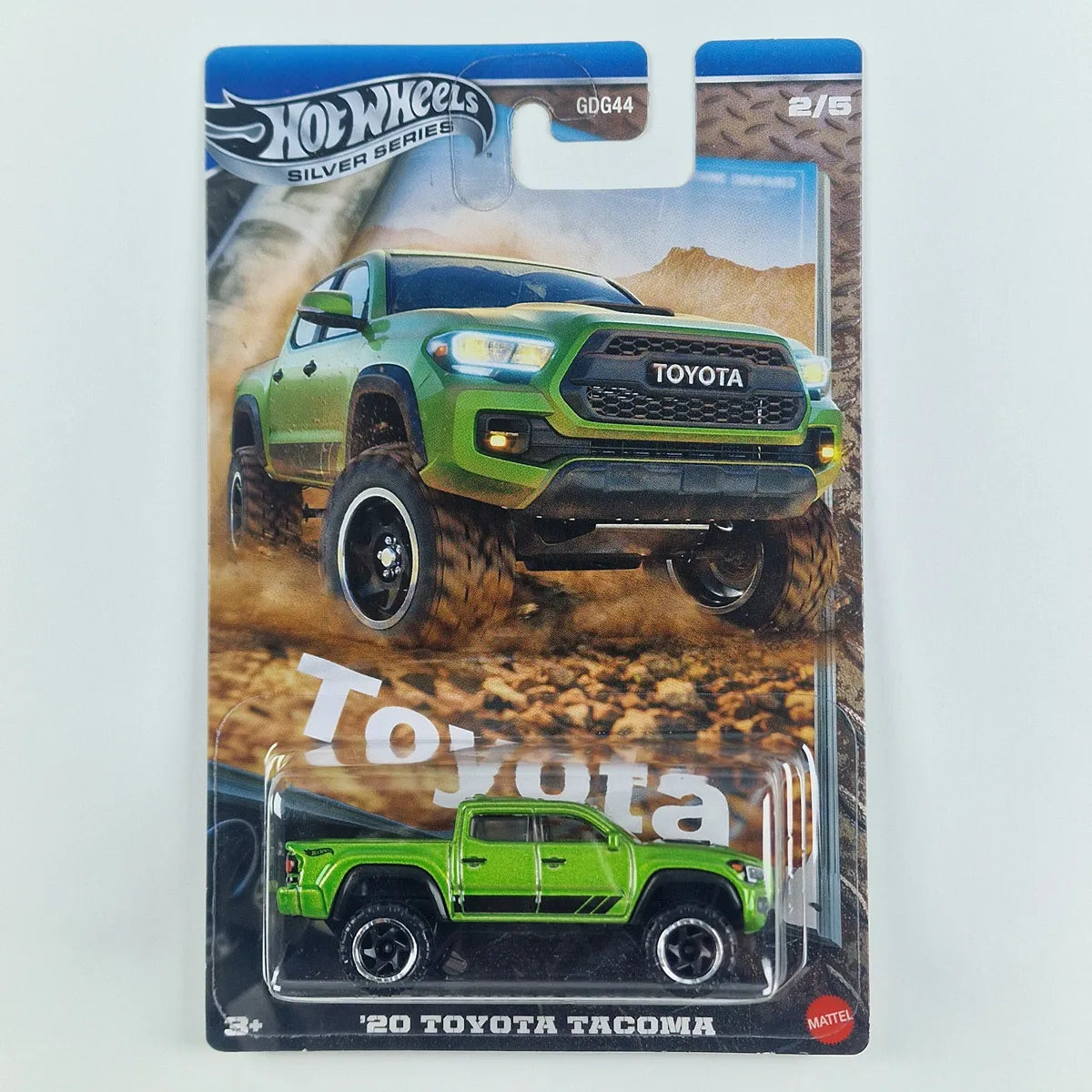Hot Wheels Silver Series 20 Toyota Tacoma Green