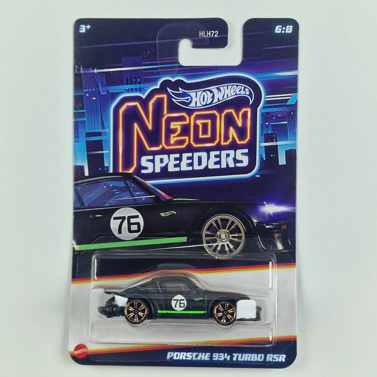 Hot Wheels Neon Speeders Porsche 934 Turbo RSR