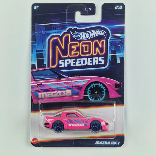 Hot Wheels Neon Speeders Mazda RX-7 Pink