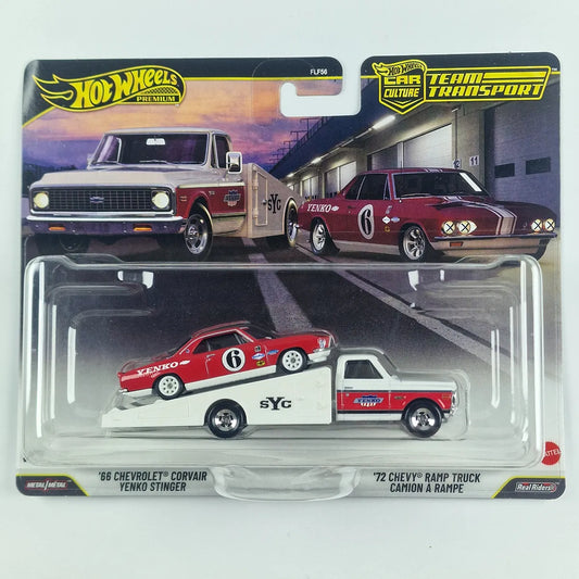 Hot Wheels Premium Team Transport 66 Chevrolet Corvair Yenko Stinger