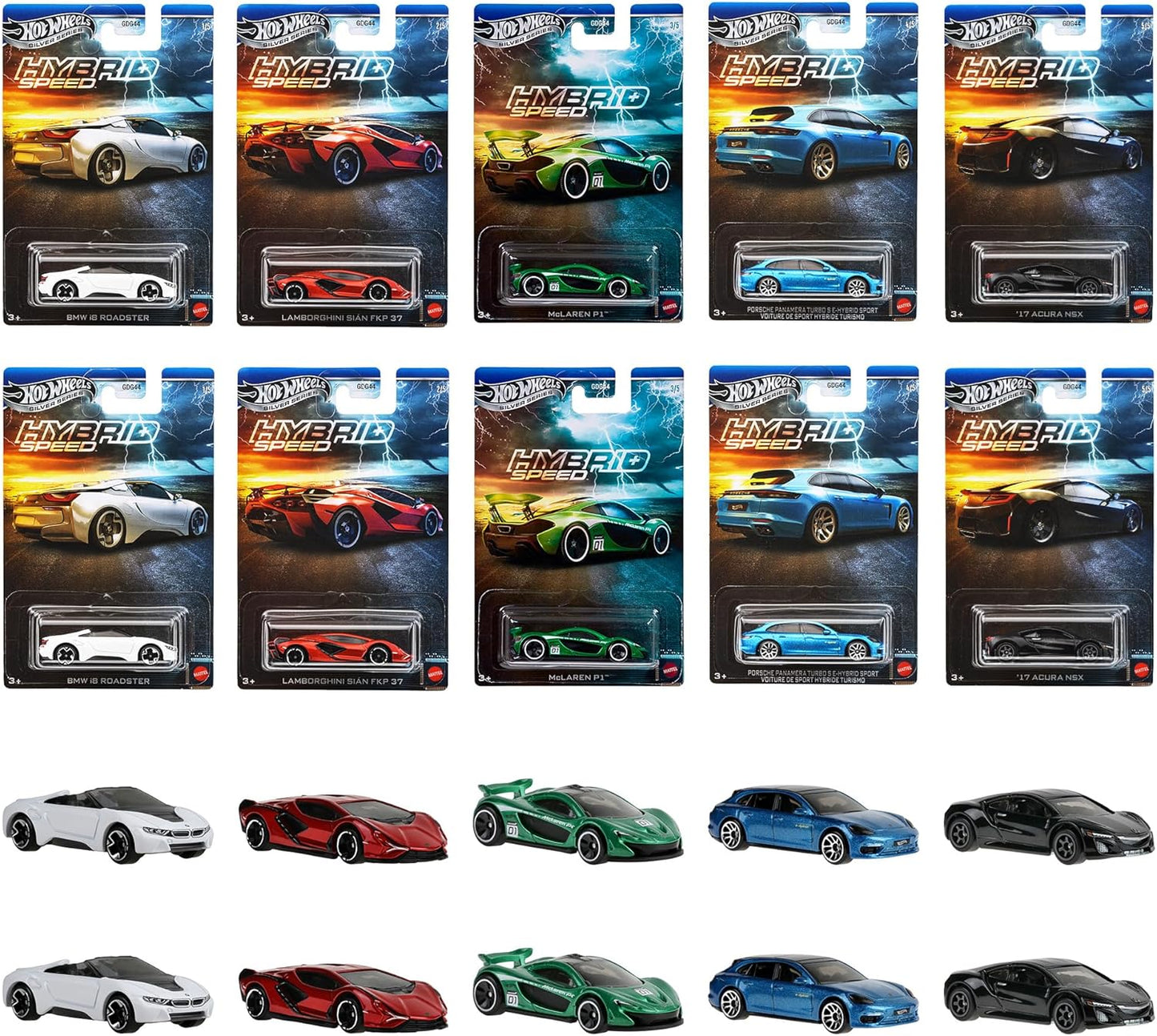 Hot Wheels Silver Series Hybrid Speed GDG44-987P